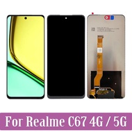 LCD TOUCHSCREEN REALME C67 4G/REALME 12 5G/12X 5G/NARZ0 70X/C75 BLACK