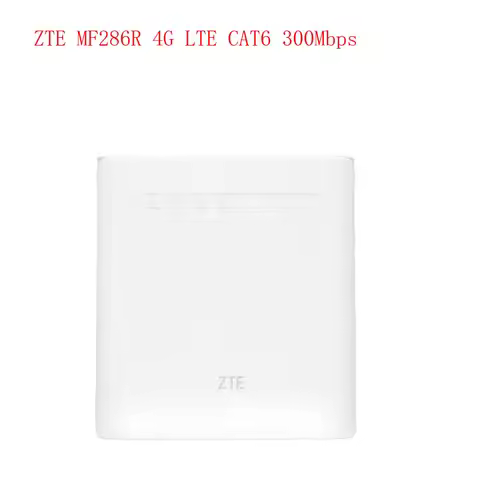 ZTE MF286R 4G LTE Router G CPE Routers WiFi Hotspot Router with Sim Card Slot 2pcs antennas CAT6 300