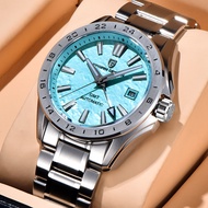 PAGANI DESIGN 2025 New Men Mechanical Watches Top Brand Stainless Steel GMT Watch Luxurys Sapphire G