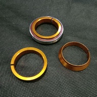 Compression ring headset for bmx mtb bicycles