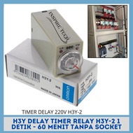 H3Y Delay Timer Relay H3Y-2 1 Detik - 60 Menit Tanpa Socket