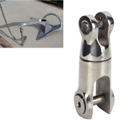 316 Stainless Steel Anchor Swivel Connector Boat Chain Rotating 3/8in-1/2in (10-12mm) Fit for 10 to 