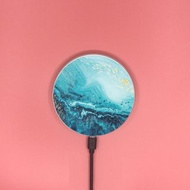 個性化大理石紋10W手機無線充電板 Wireless Charger -301