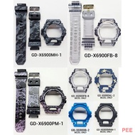 smartwatch Aksesori ☸CASIO G-SHOCK BAND AND BEZEL GDX6900 GBX6900 100% ORIGINAL