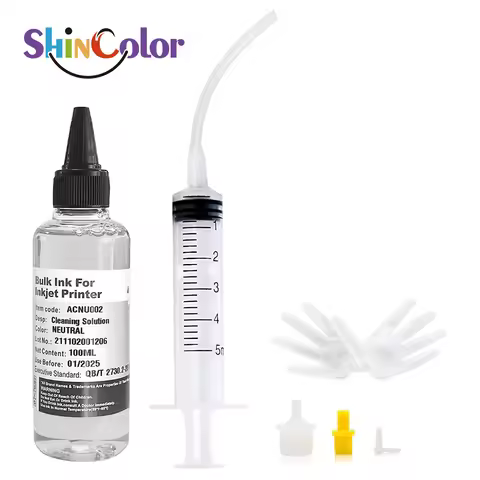 Printhead Cleaner for Epson Printhead Cleaning kit Cleaning Liquid for Epson HP Canon Brother Printe