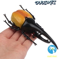 OUDIMEI Simulation Beetle Science Toy Animal Collection Insect Toy Fake Beetle Beetle Figures Joke T