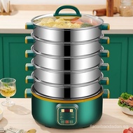 [in stock]Electric Steamer Household Multi-Functional Electric Cooker Three-Layer Large Capacity Automatic Power-off Steamer Steamer Steamer Steamer