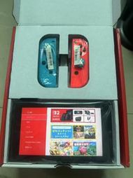switch日版續航紅藍  25年3月買的  512雙系統，正版沒ban  箱說全