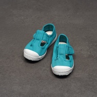 CIENTA Spanish National Canvas Shoes 77997 107 Sapphire Blue Classic Fabric Children's T-Shaped