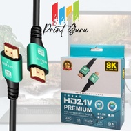 8K Ultra HDMI 2.1 Version High Speed 48Gbps Support Dynamic HDR TDR Test 8K 60Hz 4K 120Hz Resolution