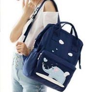 Children's Bag Backpack Anello Elephant Motif Backpack Children &amp; Teenagers Unisex Multifunction Children's Bag/Children's Backpack/Diapers Bag Newest &amp;