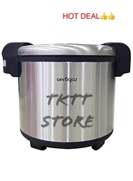 TKTT 13L Aerogaz Electric Rice Warmer/ Food Warmer/ Dishes Warmer/ Soup Warmer/ Sauce Warmer/ Periuk