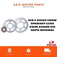 RCB E Series Chain Sprocket LC135 | Y15ZR | RS150R | R15 100% ORIGINAL