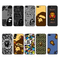 Soft black TPU color phone case for OPPO F1s  F1 Plus f5 f7 f9 f11 Pro Neo 9 R9S YR22 bape Anti fall