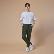 Billings by Khaki Bros. เสื้อฮู้ดแขนยาว ทรง Regular fit BM23J001 กางเกงขายาว Modern Regular Cropped