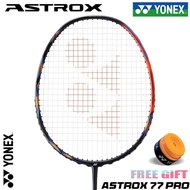 YONEX NANOFLARE 1000z แคเก็ตแบดมินตันที่รุนแรง 4U แคเก็ตคาร์บอนไฟเบอร์ที่มีความยืดหยุ่นสูงเดี่ยว