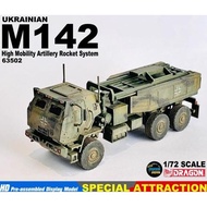 Truck M142 Himars UKRAINIAN HIGH MOBILITY ARTILLERY ROCKET SYSTEM Scale 1:72 Dragon