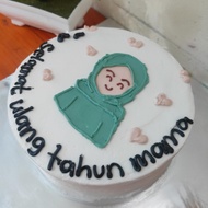 kue ulang tahun / blackforest / ultah / birthday cake / kue tart - 18 cm kalender cake