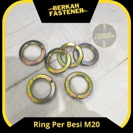 Yellow M20 Iron SpringRing