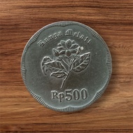 Koin Indonesia 500 Melati Besar Tahun 1991-1992