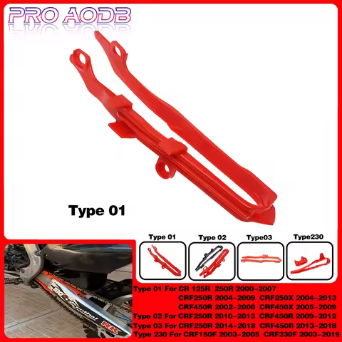 For Honda CR CRF 125R 250R 250X 450R 450X 150F 230F 2001-2018 Endurance Motorcycle plastic Chain Sli