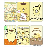 Pompompurin Ezlink Card Sticker Protector Cartoon Stickers
