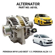 APM ALTERNATOR AE-810L PERODUA MYVI LAGI BEST 1.5, PERODUA ALZA 1.5