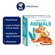 Babys First Animals Board Book For Toddlers Age 6 Months+ Brain Development