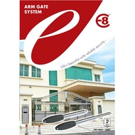 FUll SET E8 SWING ARM AUTO GATE SYSTEM FOR SWING/FOLDING