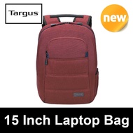 Targus TSB82705 Burgundy 15 Inch Laptop Bag Document Carrier Storage Backpack Casual