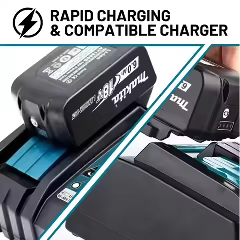 DHL ship original Makita battery 18V 6Ah rechargeable battery, for Makita DTD172 DDF487 DTW300 DGA40