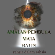 ijazah amalan pembuka mata batin