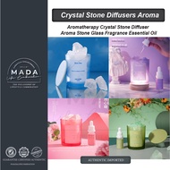 Aromatherapy Crystal Stone Diffuser Aroma Stone Glass Fragrance Essential Oil Natural
