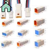 OTUINSG Automotive Waterproof Cable Connector, 03R-JWPF-VSLE-S 2 3 4 6 8 pin JST JWPF Male Female Bu