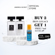 【2PCS】Andrea Secret Iron Legacy Series Bundle | 100ML | Sexy Men Perfume | Long Lasting Fragrance