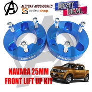25MM NAVARA D40 Front Lift Up Kit Coil Spring Shock Strut Spacer