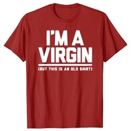 2025Funny I Am Virgin T Shirts Summer Style Graphic Cotton Streenew23 QOW8