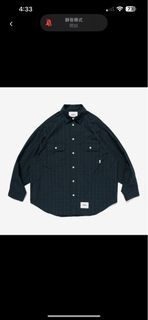 WTAPS 251TQDT-SHM02 WCPO 01 / LS / COTTON. BROADCLOTH. TEXTILE