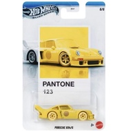 HW Hot Wheels Porsche 934/5 Yellow Pantone Silver SeriesHW
