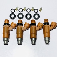 หัวฉีดมิตซู Mitsubishi Lancer Cedia 4ชิ้น1ชุด รับประกันสินค้า 1 ปี ของถอดญี่ปุ่นแท้ ล้างเทสพร้อมเปลี