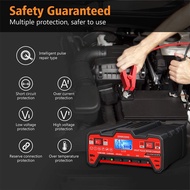Motorcycle/Car battery charger 12v battery charger 12V/24V bateri charger kereta Motor Battery Repai