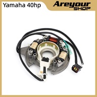 Stator Assy Pulser Charge Lighting Coil For Yamaha 40hp 40X E40X Outboard 89-17