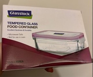 3個 Glass lock 玻璃食物盒 Glass lock Tempered Glass Food Container