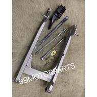 HONDA EX5 CLASS CLASS-1 SWING ARM REAR FORK ARM WITH ARM BUSH 6 IN 1 SLIVER EX5CLASS-1 CLASS-110 EX5