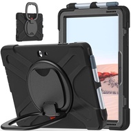 Luxury anti-fall case for Microsoft Surface Go 4 3 2 rotate stand cover SurfaceGo Go2 Go3 Go4 SurfaceGo4 shockproof casing with Pen Slot Handle Holder