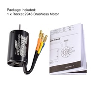 Rocket Brushless Waterproof Motor 2948 4800KV 4 Poles Brushless Waterproof Motor 3.175mm for Traxxas
