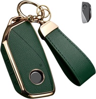 Key Fob Cover for BMW Leather&TPU Key Cover Case Shell for BMW 7 Series IX I5 M60 X5 X7 X6 IX I7