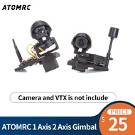 1 Axis 2 Axis Gimbal Hi-resolution Wide Angle Range Gimbal With Servo For Fpv Airplane Fixed Wing Fo