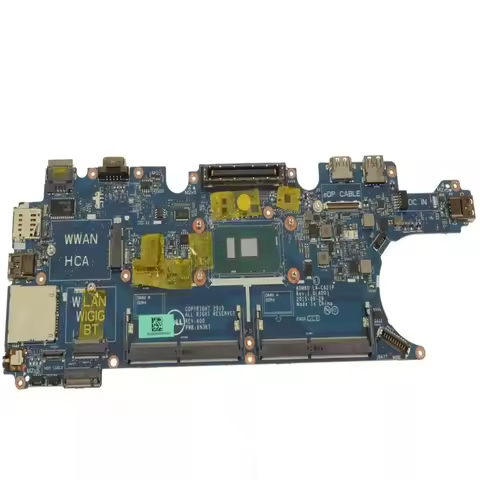 YM98P For Dell Latitude E5270 Laptop Motherboard i5-6200U 2.3GHz CPU LA-C621P 100% Full Tested