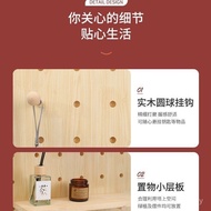 Wall Choose Its Entrance Lacquer Entrance Hole Other Board Storage Rack Free Solid Wood New P8XY
